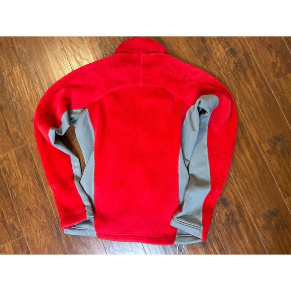 Patagonia Women's R1 Regulator Red Lightweight Jacket Waffle Fleece Sz M - Picture 9 of 9